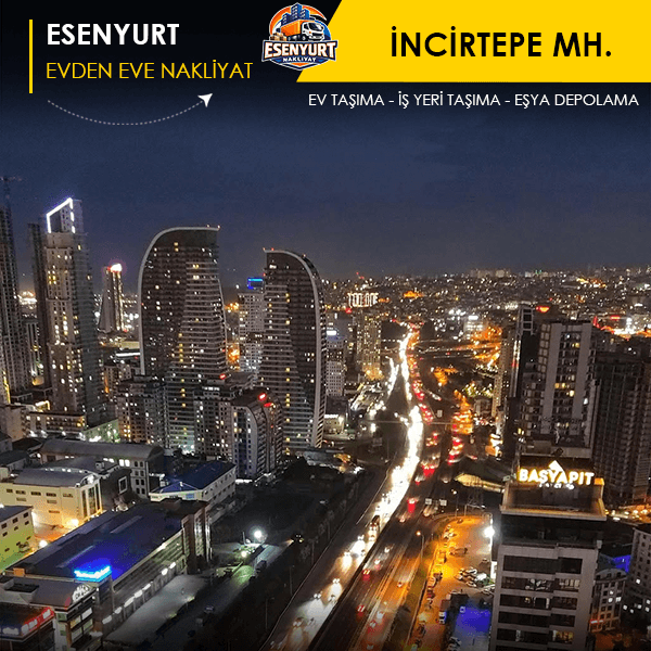 İncirtepe Mahallesinde düzenli ve hızlı ev taşıma.